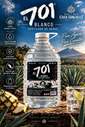 EL 701 Blanco — Destilado de Agave | 5 Litros