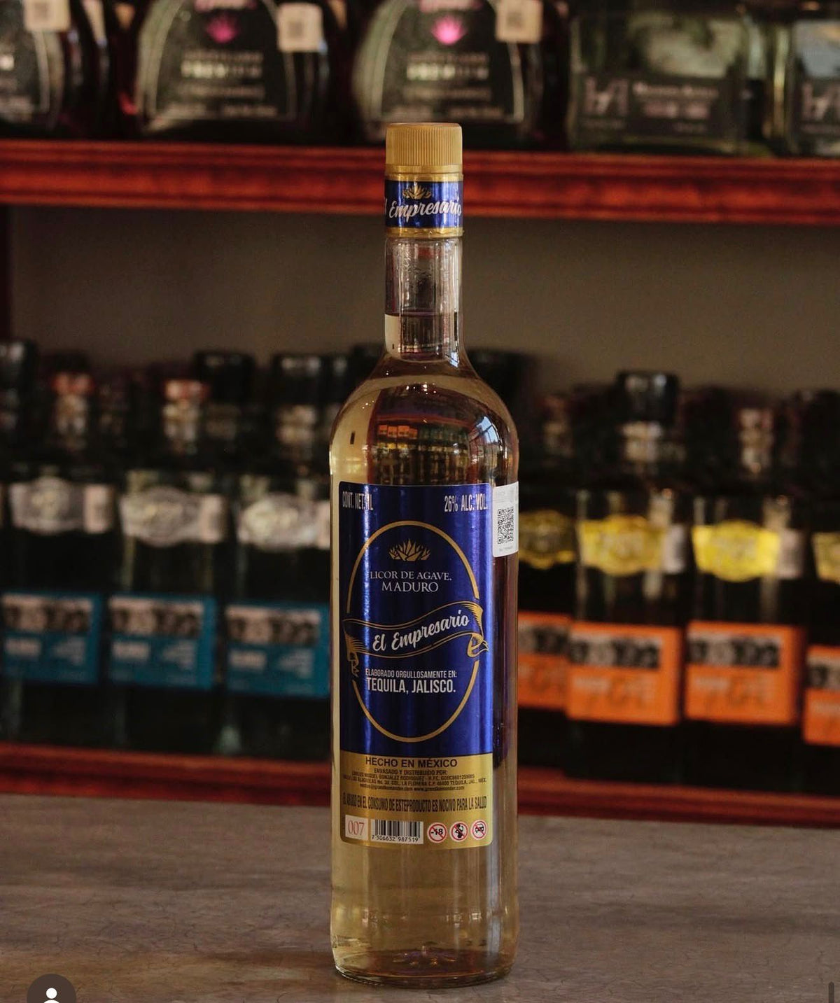 🥃 EL EMPRESARIO — Licor de Agave Maduro