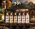 🥃 EL 701 — Colección Premium de 6 Tequilas | Miniaturas de 50 ml