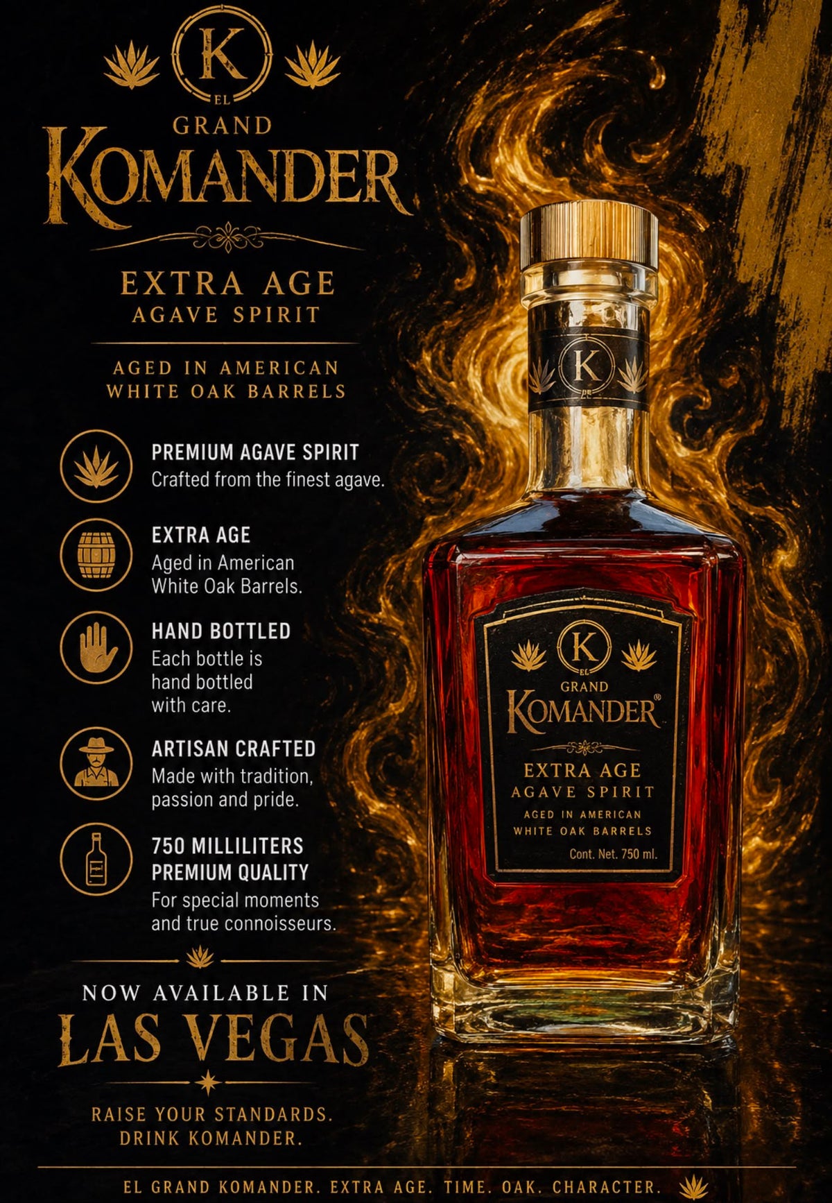 GRAND KOMANDER® | Extra Añejo Premium – 750 ml