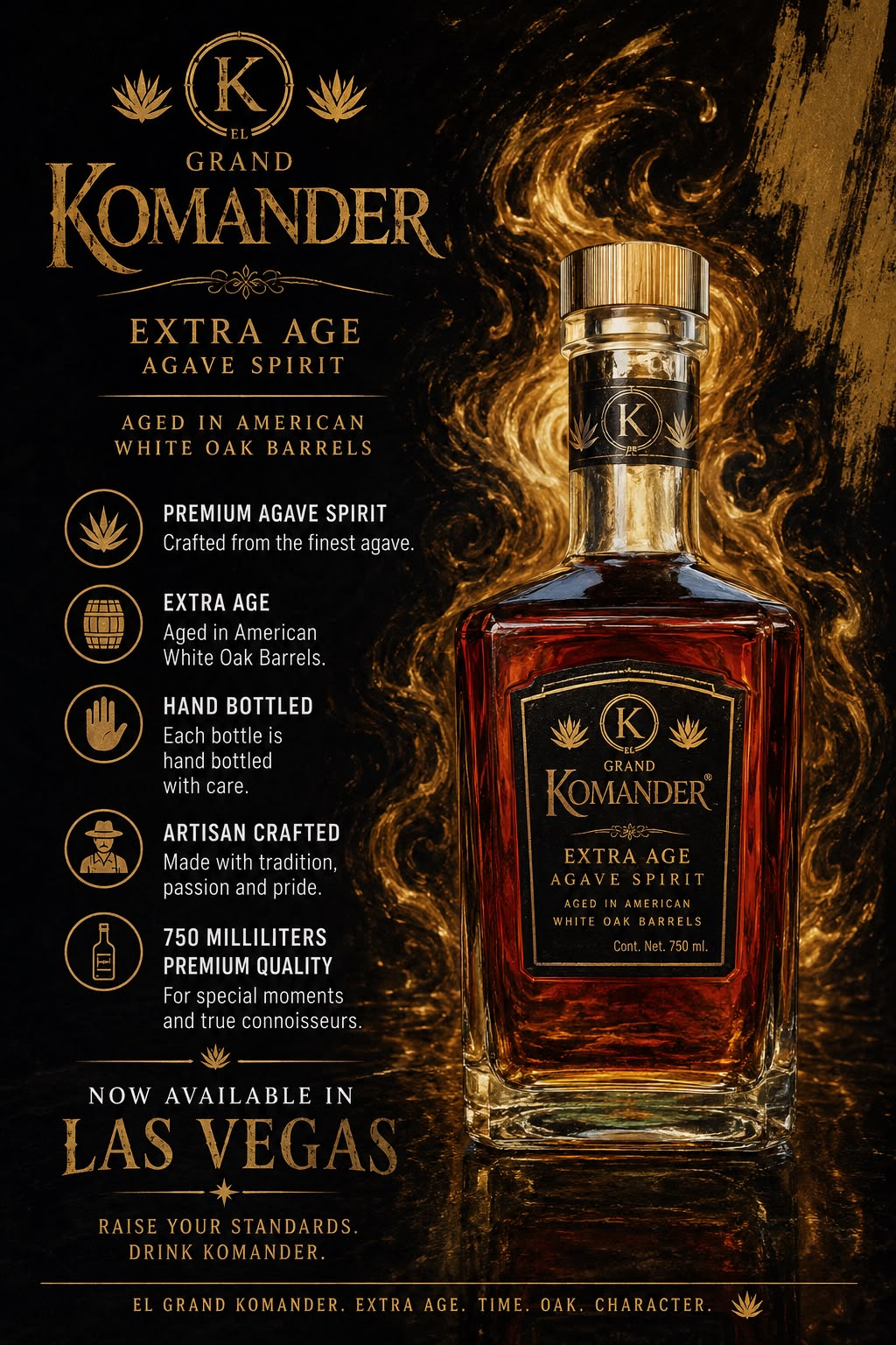 GRAND KOMANDER® | Extra Añejo Premium – 750 ml